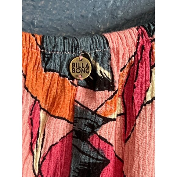 Billabong Off Shoulder Floral Blouse M - Picture 6 of 7